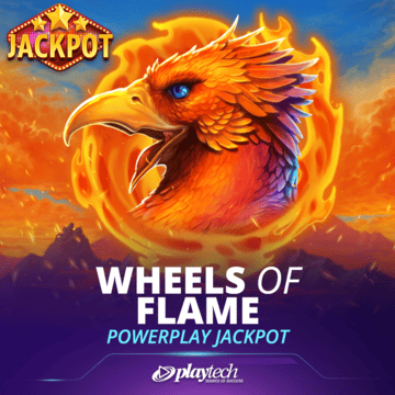 Wheels of Flame PowerPlay Jackpot